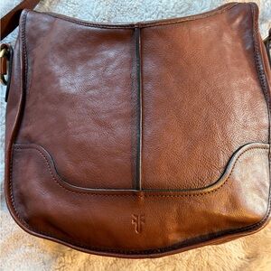 Gorgeous vintage Frye bag with signs of wear:fair condition